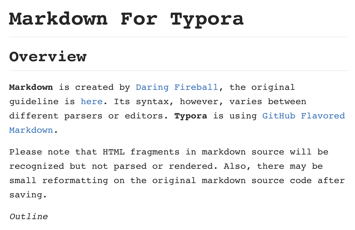 Custom Fonts Typora Support