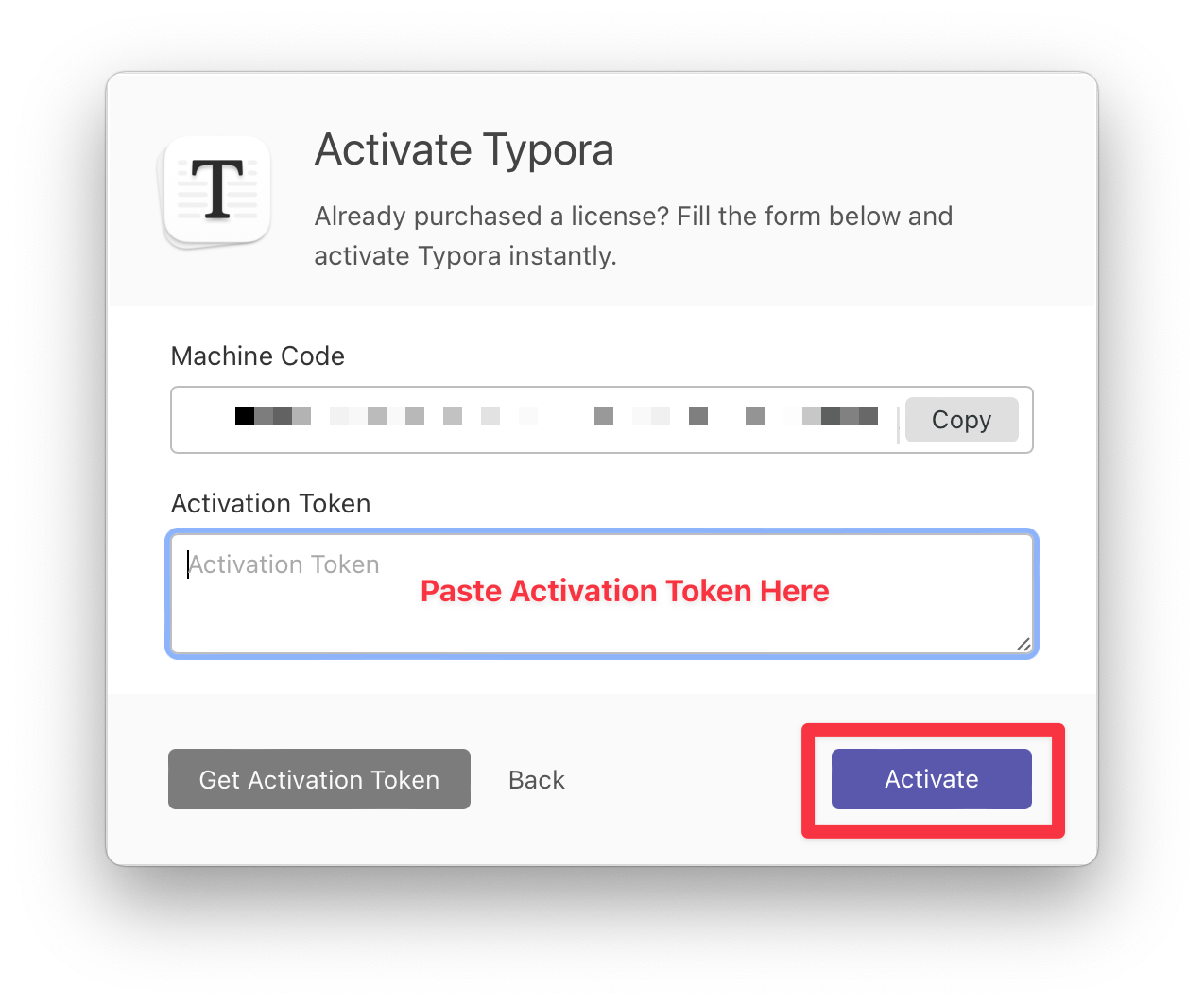 Offline Activation - Typora Support